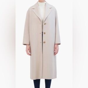 Rebecca Minkoff Relaxed Cream Trench Coat. NWT